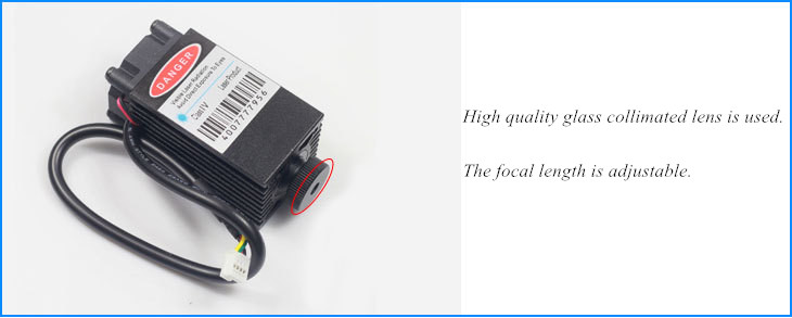 M&oacute;dulo l&aacute;ser azul de 1.6W