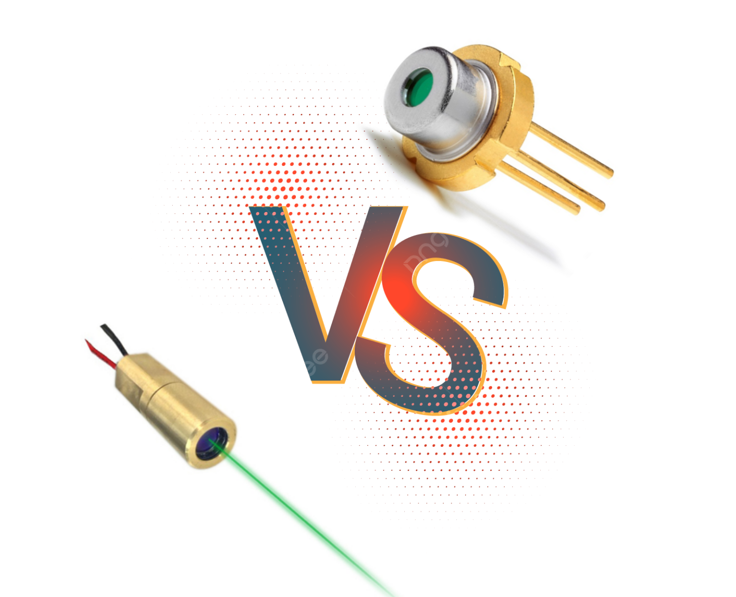 ¿Cuál es la diferencia entre el diodo láser y el módulo láser? 