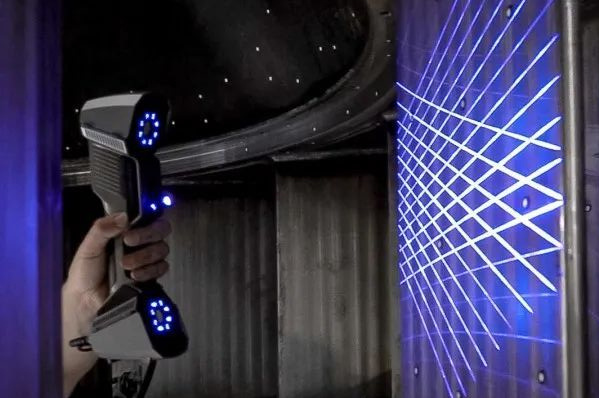 Módulo láser múltiple azul para escáner 3D