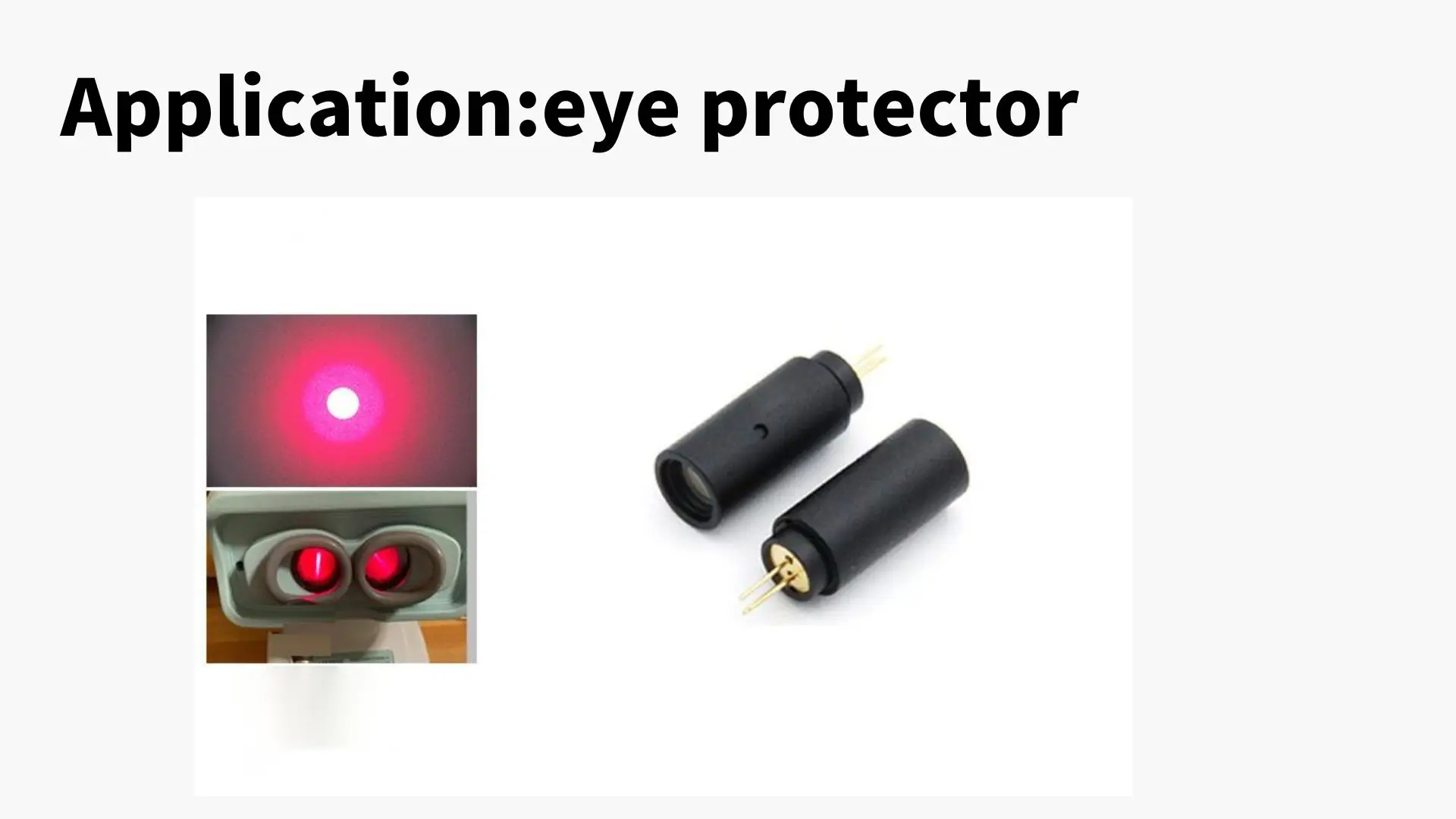 M&oacute;dulo l&aacute;ser de 650 nm y 0,3 mW