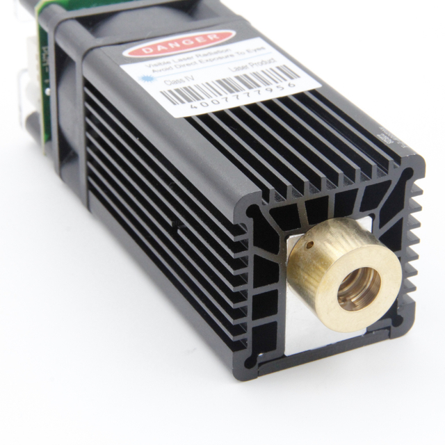 Módulo láser azul de alta potencia de 450 nm y 10 W para grabador láser