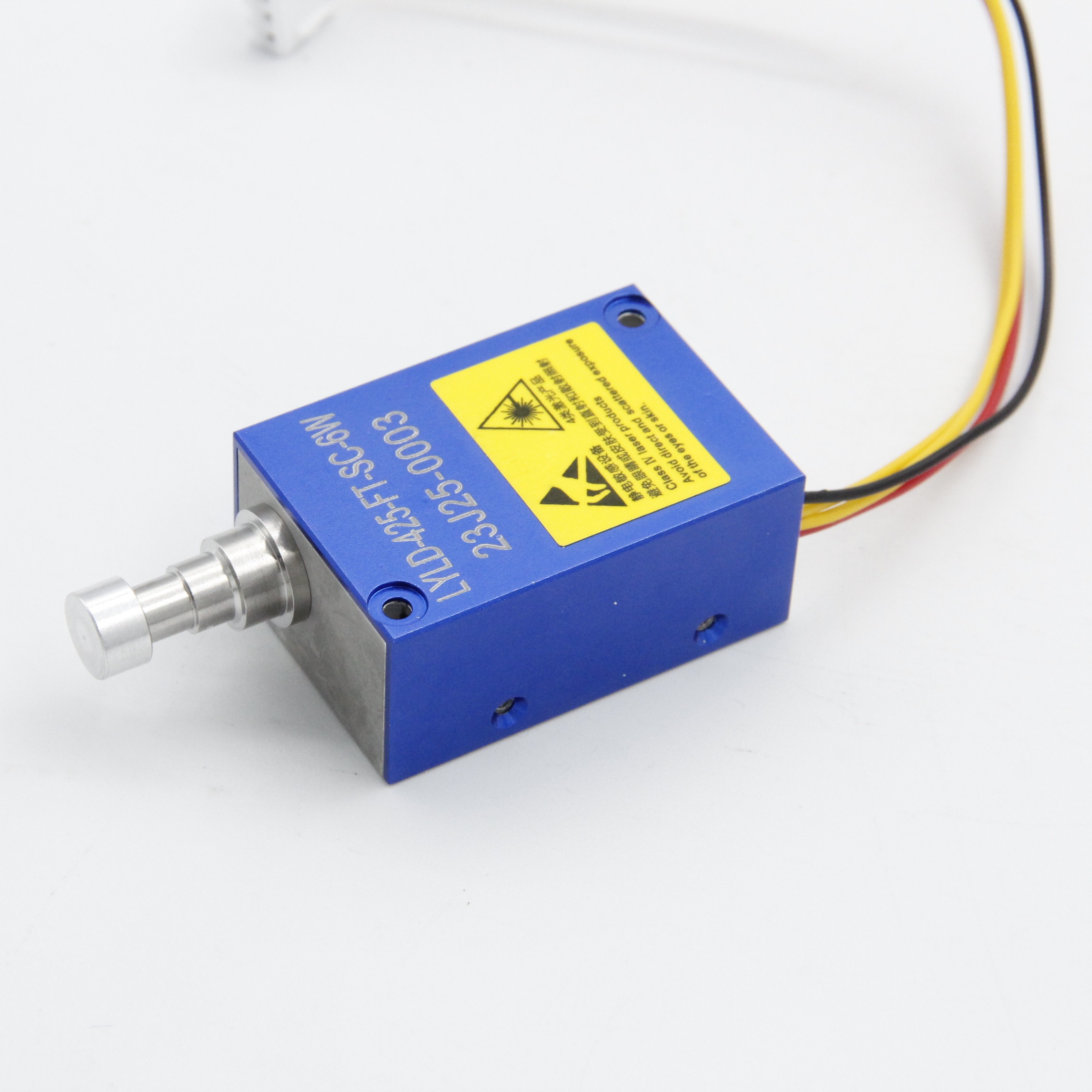 UV 405NM 4W Módulo láser de fibra acoplada espacialmente para la exposición a PCB