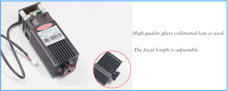 450NM 5W M&oacute;dulo l&aacute;ser