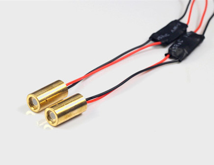 Módulo láser de punto verde personalizable 3V D9mm 520nm 5mW para posicionamiento láser 