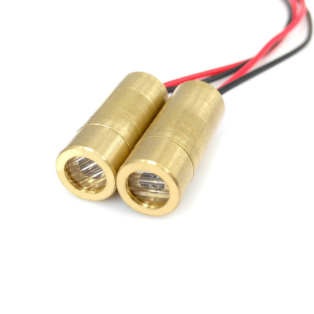  3V-5V D9 mm 520 nm 5MW Módulo láser de línea verde para el posicionamiento láser