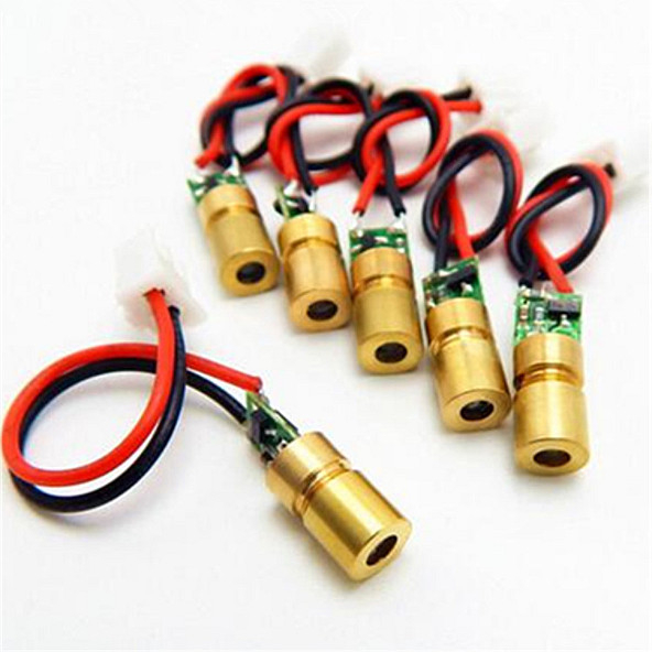 D6MM infrarrojo 785 nm 5MW IR Módulo de diodo láser IR para medida láser