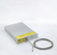 Potente módulo láser acoplado de fibra de refrigeración por agua con láser UV de 375nm y 10W para máquina de exposición LDI