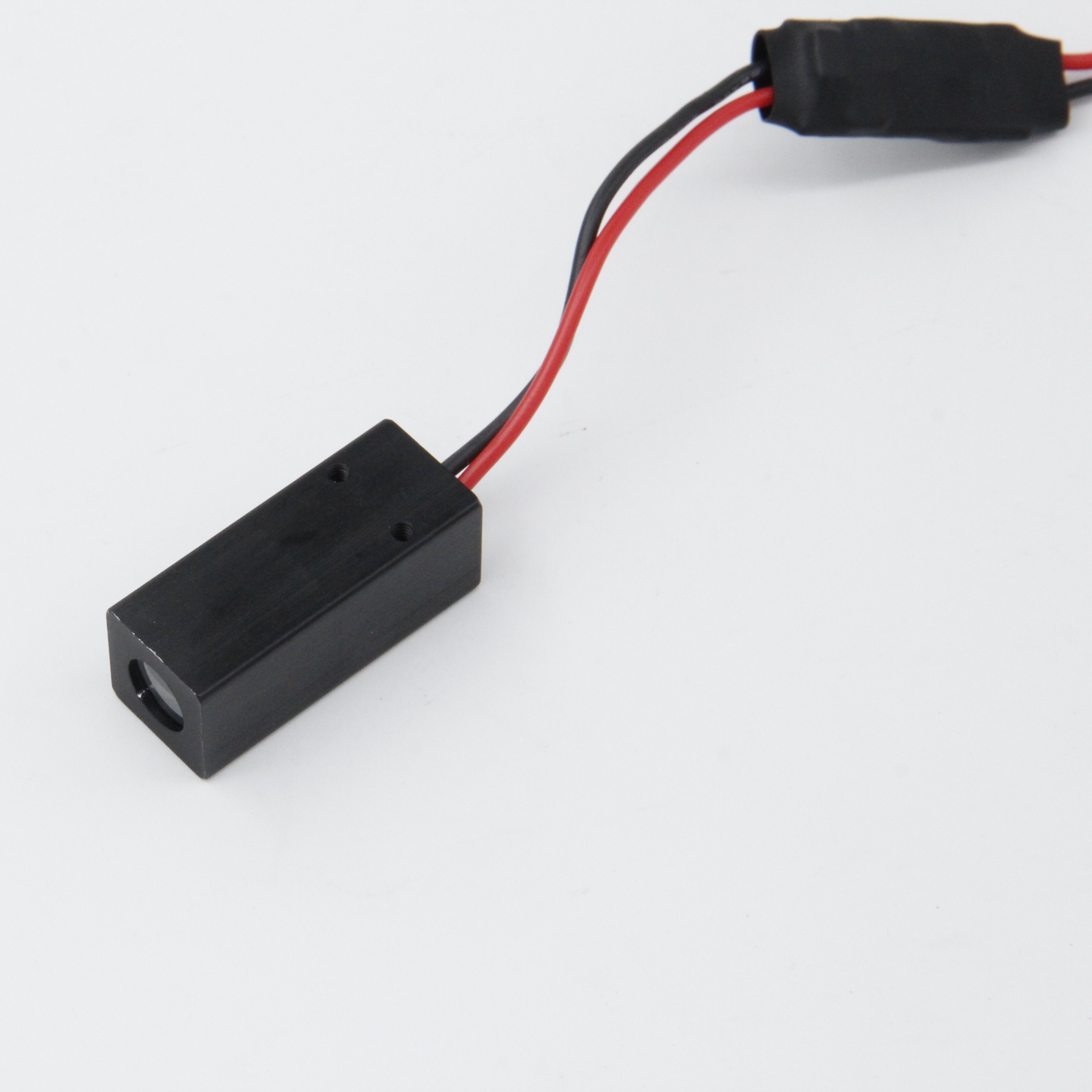 Módulo láser de línea violeta uniforme Powell Line Lens Laser 405nm 30mW para seguimiento de costura de soldadura