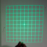 Módulo láser verde de 520 nm de 10mW personalizable con patrón de cuadrícula para escáner láser 3D