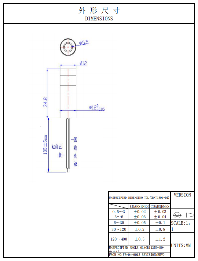 M&oacute;dulo l&aacute;ser de 660 nm de 200mw